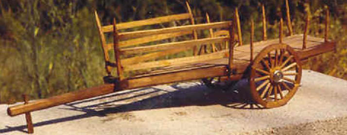 Maqueta de carro del pa�s