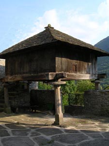 Vista general del horreo