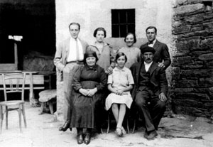 La familia cazador al completo 
